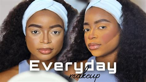 Step By Step Detailed Everyday Drugstore Makeup Tutorial For Woc Youtube