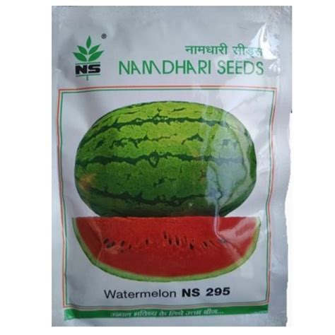 Hybrid None Namdhari NS 295 Watermelon Seeds 50 GM For Fruits At Rs