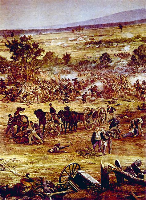 The Battle Of Gettysburg July By Everett