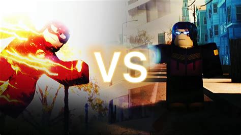 The Flash Earth Prime Vs The Flash Project Speedforce Roblox