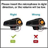 Intercom Moto Duo Pour 2 Casques BETOWEY BT S2 Kit Oreillette