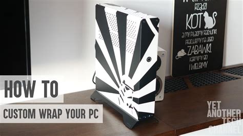 How To Make Custom Decals For Your Pc Case Youtube