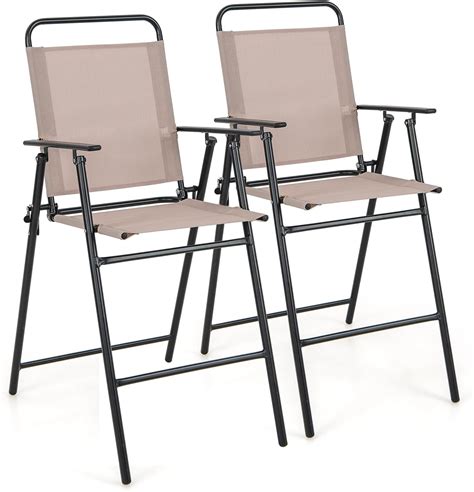 Lot De Chaises De Jardin Pliantes Avec Accoudoirs Fauteuil De Jardin