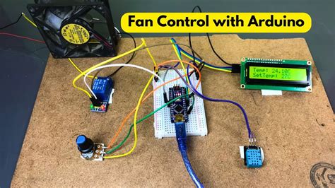 Fan Control With Arduino Temperature Based Fan Speed Controller