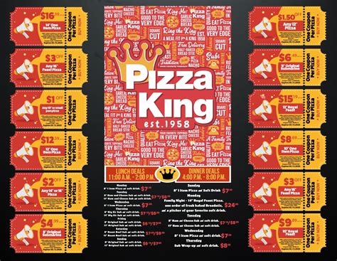 Pizza King Coupons | Pizza king, Pizza, Coupons