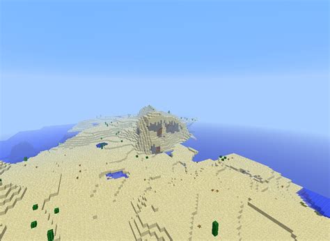 Deserted island survival Minecraft Map