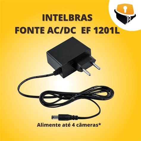 Fonte Ac Dc V A Ef L Intelbras Shopee Brasil