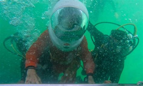 PM Modi Goes Underwater In Deep Sea Off Gujarat Coast To See Submerged