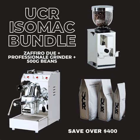 Ucr Isomac Bundle Ucr Coffee Solutions