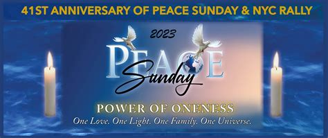 Peace Sundays 2023 - Peace Sundays