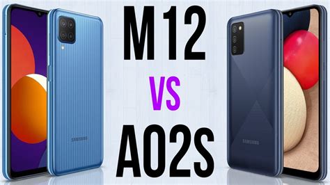 M12 Vs A02s Comparativo YouTube