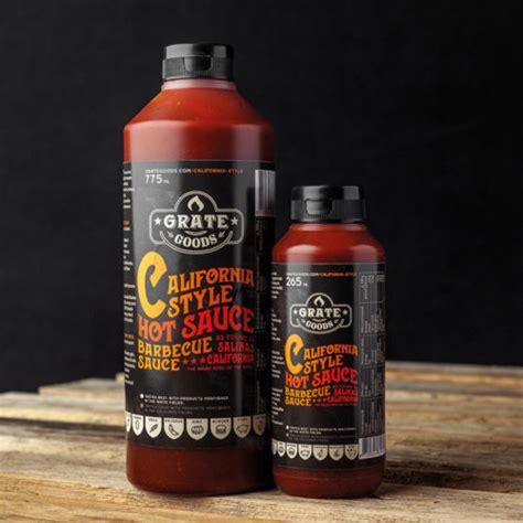 California Hot Barbcue Sauce Grill Bude Ch