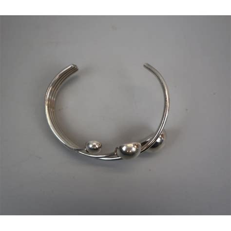 Heavy Silver Bangle