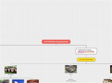 Actividades Secundarias Mind Map