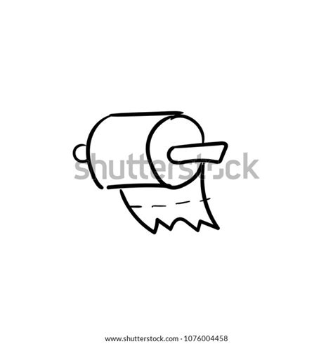 Tissues Doodle Vector Icon Stock Vector Royalty Free