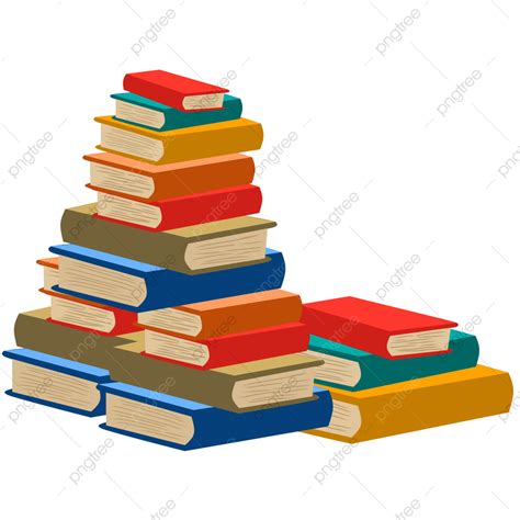 Huge Pile Of Books Png Vector Psd And Clipart With Transparent