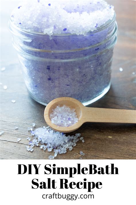 How To Make Homemade Bath Salts Homemade Bath Products Bath Salts