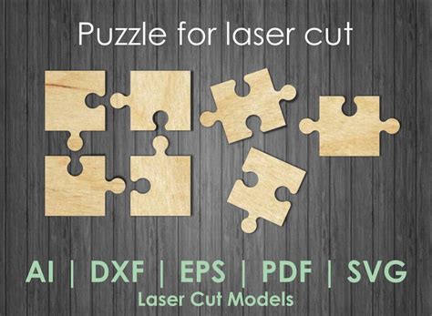 Puzzle Template For Laser Cutter