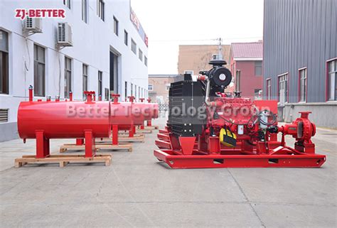 Elevate Fire Defense With Xbc Iso Diesel Engine End Suction Fire Pumps Better Technology Co Ltd