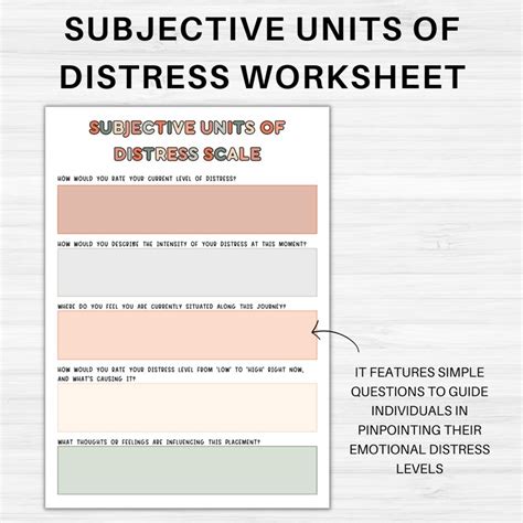 Subjective Units Of Distress Scale Suds Rating Scale Thermometer