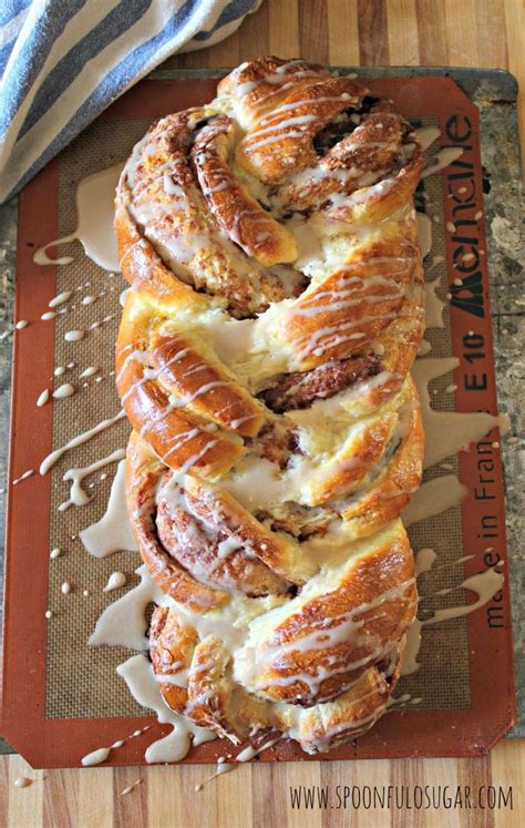 Cinnamon Roll Braided Bread Recipe Braided Bread Desserts Recipes