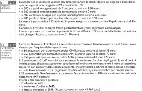 Esercizi Per Le Classi Del Biennio L Economia Aziendale Per Tutti