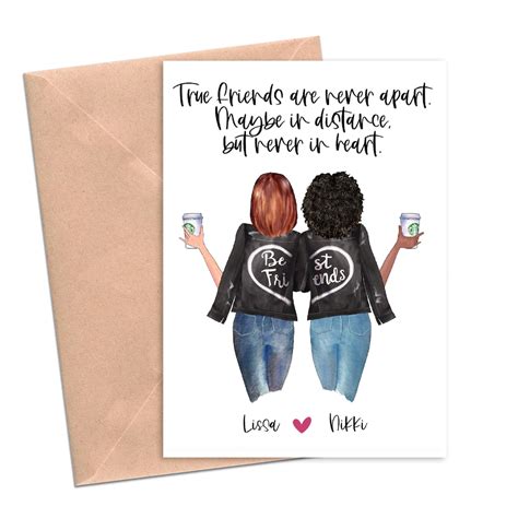 Editable Best Friend Card Best Friend Card Personalized Best Etsy