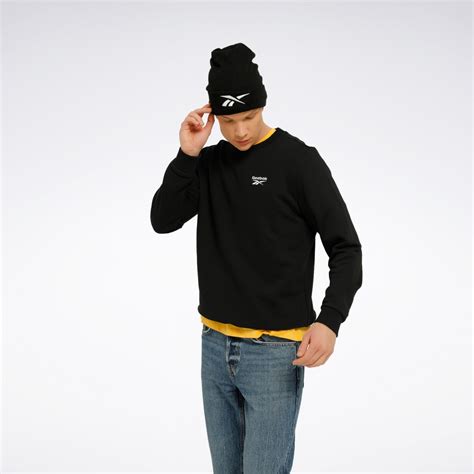 RI FT LEFT CHEST CREW Siyah Erkek Sweatshirt Fiyatları Reebok