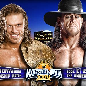 Undertaker Vs Edge Wrestlemania 24