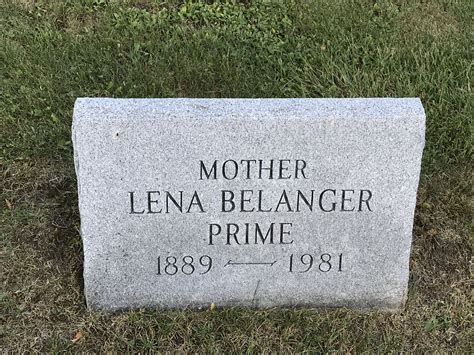 Lena Ellen Waterman Belanger Prime 1889 1981 Homenaje De Find A Grave