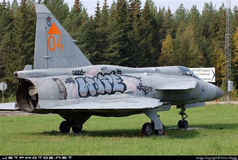 37448 | Saab JA37C Viggen | Sweden - Air Force | Simon Brygg | JetPhotos