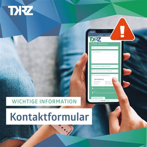 Störung Kontaktformular TKRZ Telefon Internet TV Mehr als nur