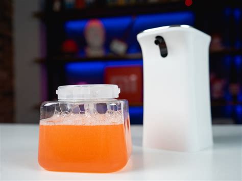 🧼 Как правильно смешать мыло для автоматического диспенсера