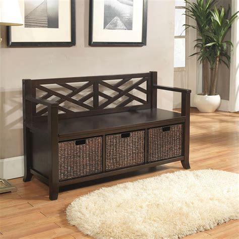 20+ Entryway Storage Bench With Baskets