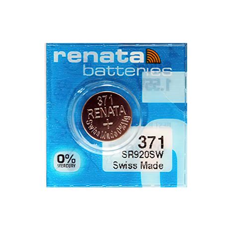 Renata 371 SR920SW Watch Batteries Watch Central PH