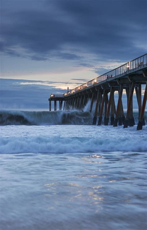 Hermosa Beach Pier Wave Hermosa Beach Pier Hermosa Beach Pier