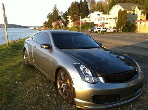 Infiniti G35 Coupe Carbon Fiber Hood Carbon Fiber Bmw Coupe