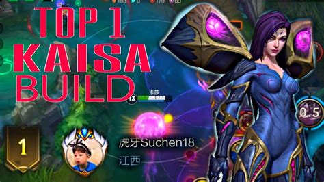 Top 1 Kaisa In China Uses This Build Wild Rift Full Kaisa Gameplay