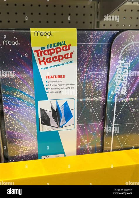 The Original Trapper Keeper From Mead On The Shelf At A Target Store