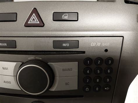 Radio Opel Cd Navi Astra H Vectra B C Zafira B