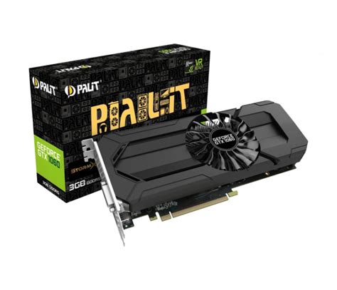 Palit GeForce GTX 1060 StormX OC 3GB GDDR5 Karty Graficzne NVIDIA