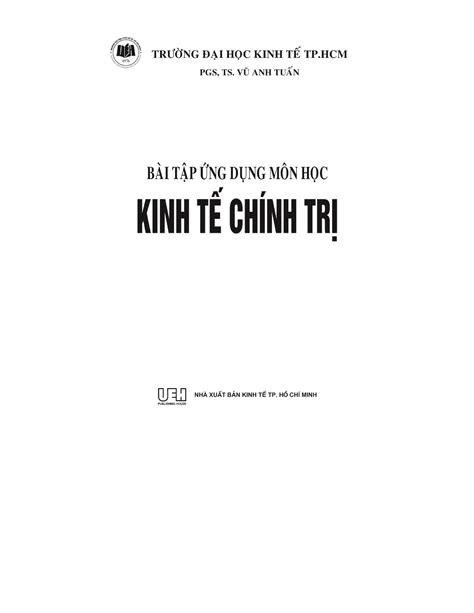 BT KTCT Kinh tế chính trị đề kiểm tra LÔØI NOÙI ÑAÀU Nhm p øng