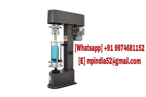 Pneumatic Crown Capping Machine At Rs Crown Cap Sealing Machine