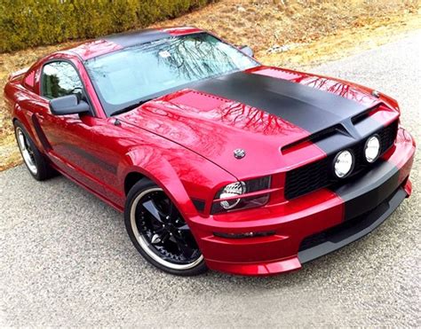 Foose® Nitrous Black With Ss Lip On Ford Mustang