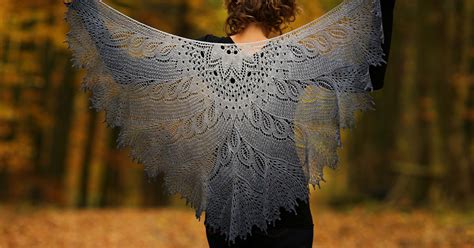 Wild Swan Knitted Lace Shawl [FREE Knitting Pattern]