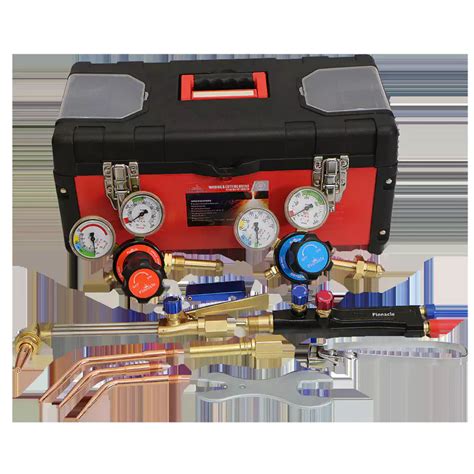 Pinnacle Welding And Cutting Outfit Red Premium Pinnacle Welding And