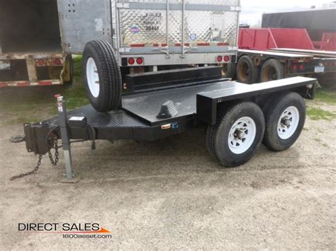 Tandem Axle Generator Trailer 8 Long