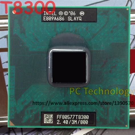 Original T8300 Intel Core2 Duo Cpu T8300 (3m Cache, 2.40ghz, 800mhz Fsb ...