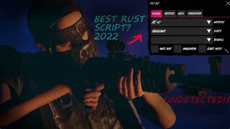 Rust Script No Recoil Any Mouse Undetected Rust Script