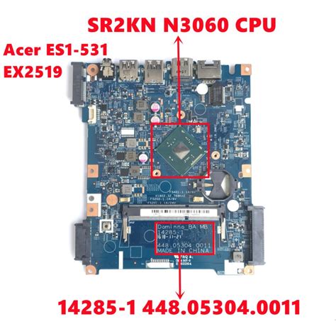 Mbrcg Mainboard For Acer Aspire G Laptop Motherboard